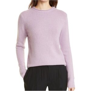 Vince Roll Neck Cashmere Sweater Lilac Stone Purple, size S